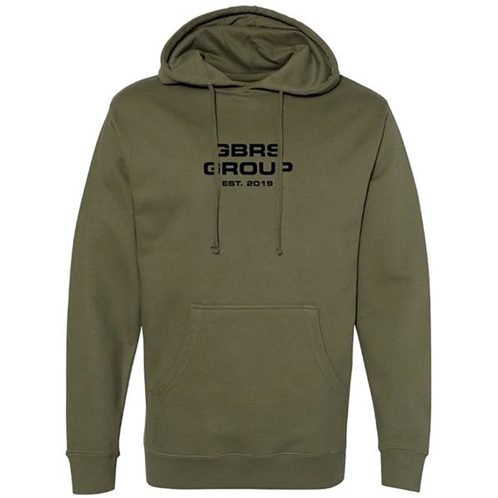 GBRS GROUP ANNIV ED. INSTRUCTOR HOODIE MEDIUM ARMY GREEN - GBRS Group