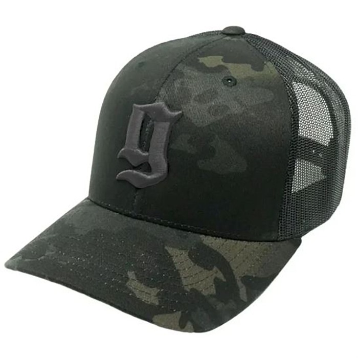 GBRS GROUP PUFF G TRUCKER HAT MULTI-CAM GRAY