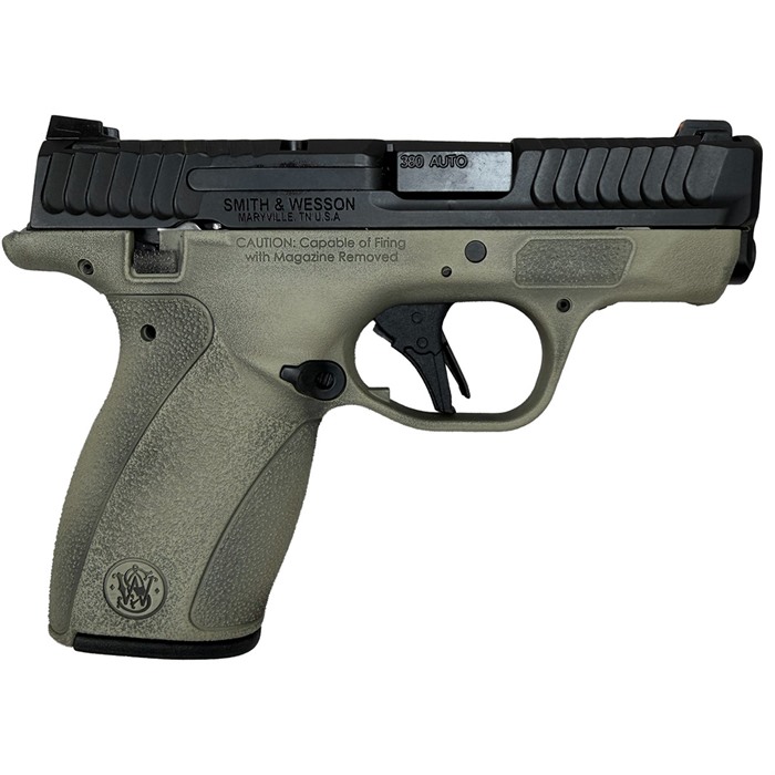 SMITH & WESSON BODYGUARD 2.0 380 ACP W/SAFETY - DESERT VERDE W/BATTLEWEAR