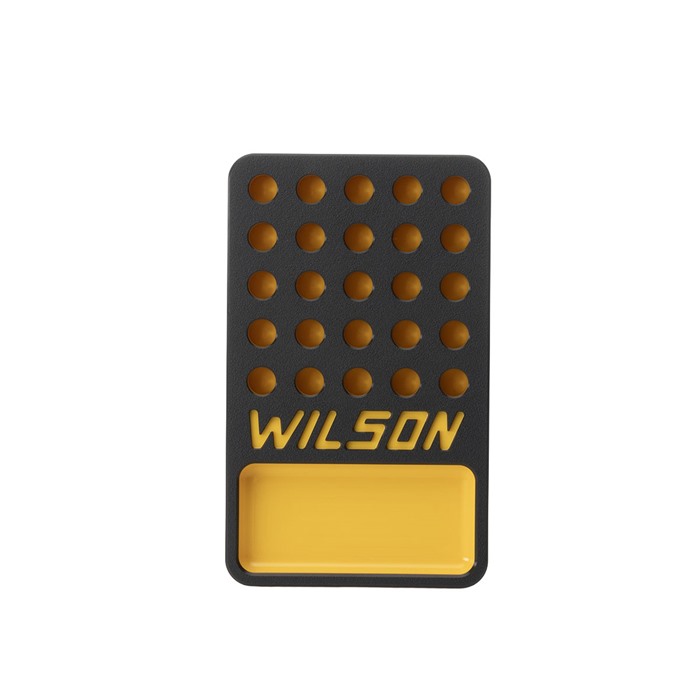 L.E. WILSON, INC. .506'' 25-ROUND RELOADING TRAY W/CUP BLACK & YELLOW