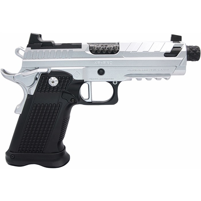 FUSION FIREARMS XP PRO 9MM LUGER 4''BBL THREADED (2)10RD MAGS CHROME