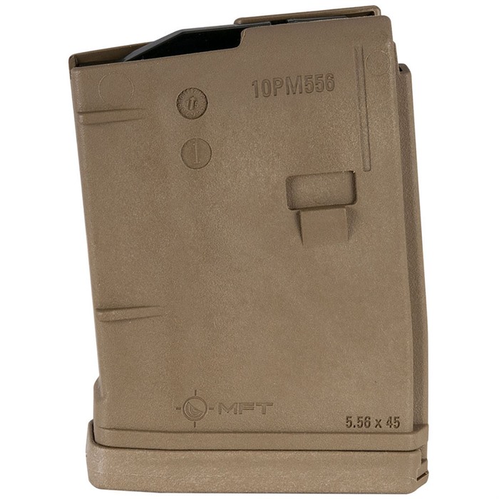 Mission First Tactical 10 Round Polymer AR-15 Magazine - 5.56mm - Scorched Dark Earth