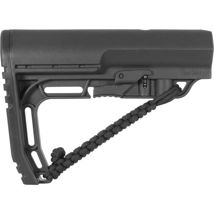 MISSION FIRST TACTICAL, LLC BATTLELINK MINIMALIST STOCK MILSPEC W/ BLK WOVEN NRAT STRAP