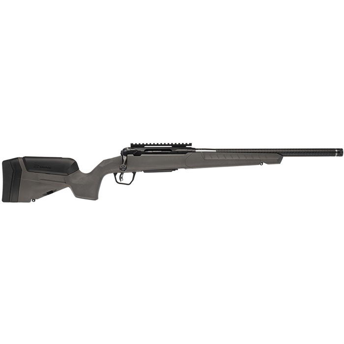 110 CARBON HUNTER 308 WIN 18''BBL (1)4RD MAG FLAT DARK GRAY