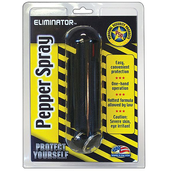 1/2 OZ PEPPER SPRAY W/HARD CASE & KEY RING