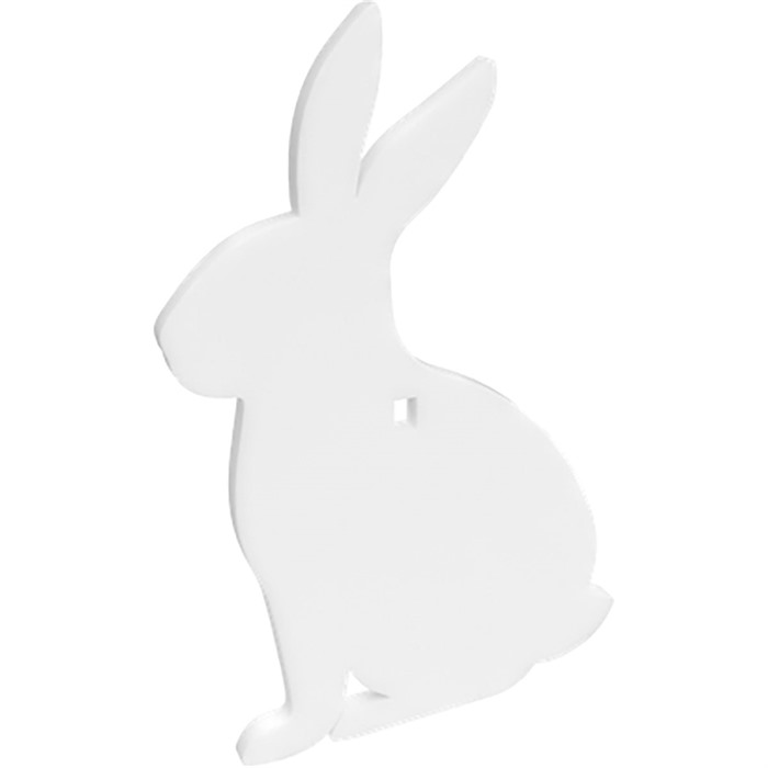 BIRCHWOOD CASEY AR500 38'' SILHOUETTE  1HOLE  RABBIT