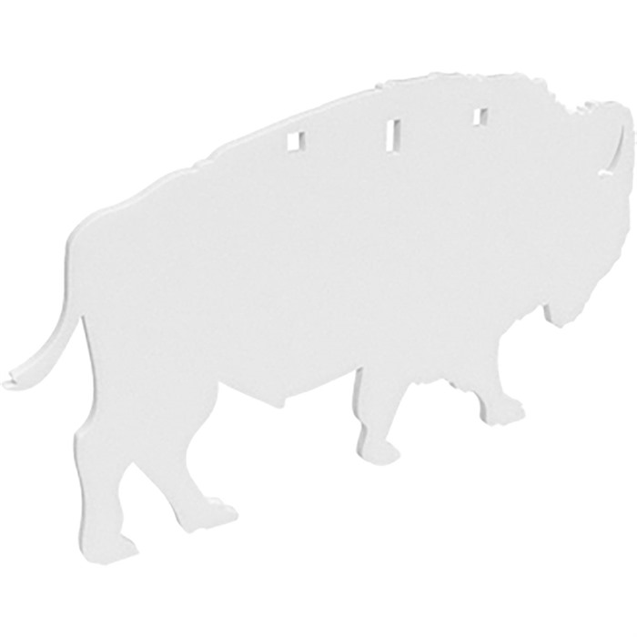 BIRCHWOOD CASEY AR500 38'' SILHOUETTE  3HOLE  BISON