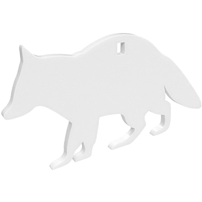 BIRCHWOOD CASEY AR500 38'' SILHOUETTE  1HOLE  RACOON
