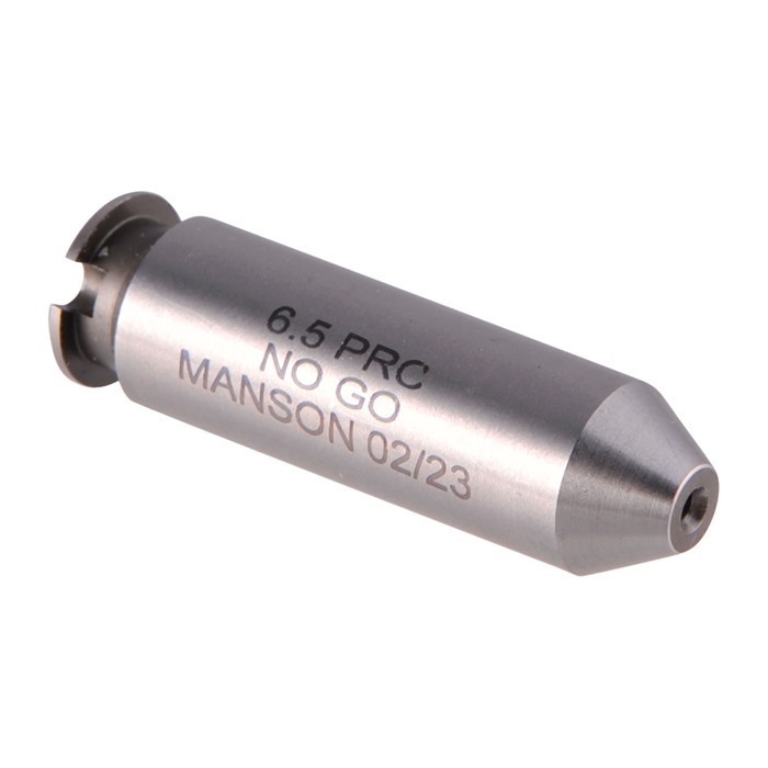 MANSON PRECISION 6.5 PRC NO-GO GAUGE HEADSPACE GAUGE STEEL