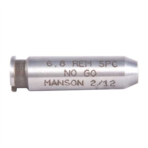 MANSON PRECISION 6.8MM REMINGTON SPC NO-GO GAUGE HEADSPACE GAUGE STEEL
