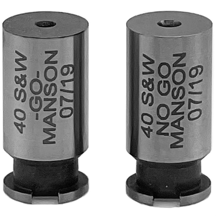 Manson PRECISION NO GO GAUGE FITS .40 SMITH & WESSON STEEL - Manson Precision