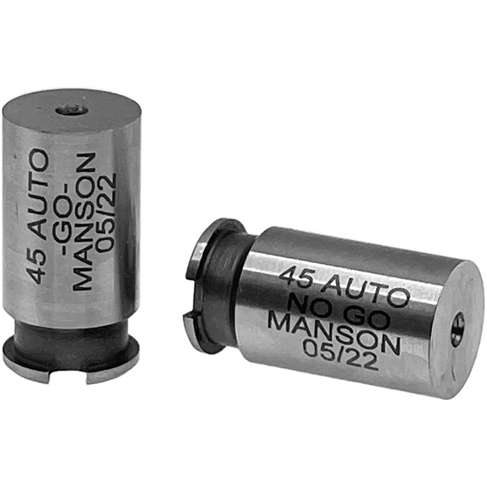 MANSON PRECISION NO GO GAUGE FITS .45 ACP STEEL
