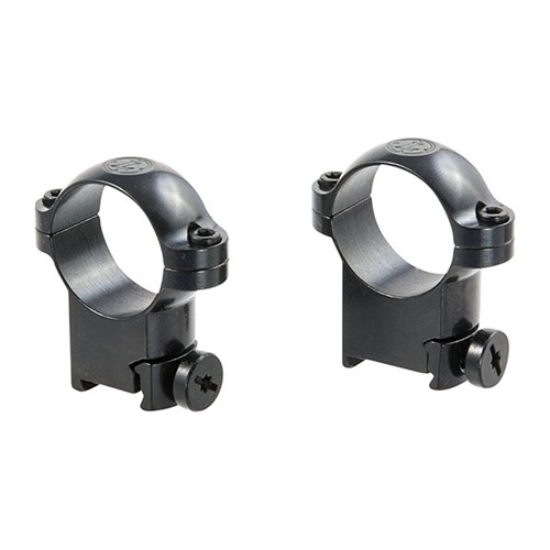 Leupold 49948 2-Piece Solid Steel Ringmounts Sako 1 High Gloss Black