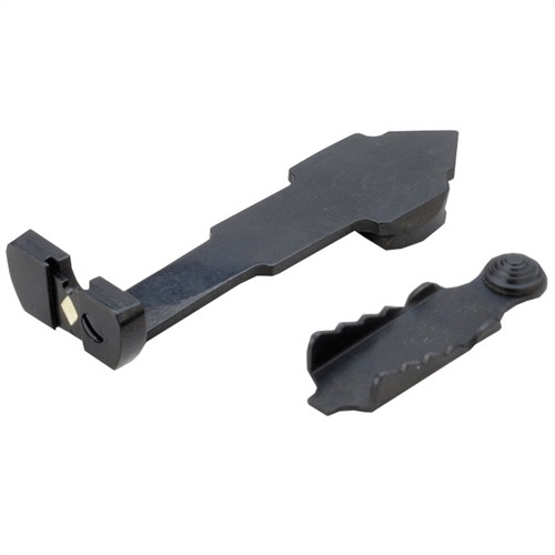 Marble Arms 006300 Rifle Dovetail #63 Flat Top Short Shank Rear Sight Black