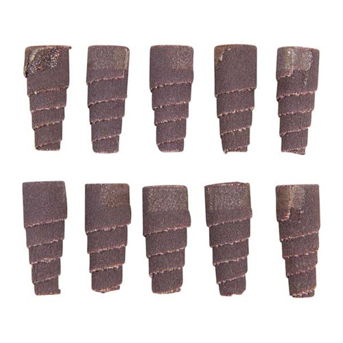 MERIT ABRASIVE PRODUCTS ABRASIVE TAPERED ROLL 120 GRIT