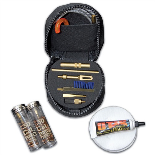 Otis FG-250 .50 Cal Rifle/Pistol Cleaning Kit, USA Made, Compact Case