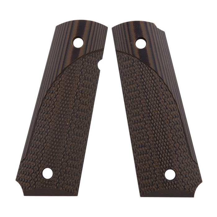 Pachmayr G-10 Tactical Grips 1911 Full Size Smooth Green/Black 61000