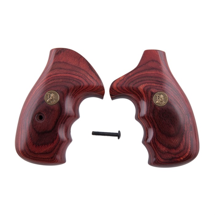 Pachmayr Renegade Smooth Grip S&W K/L Frame Round Butt Revolver Rosewood