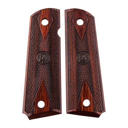 Pachmayr Custom Grip Panel Fits 1911 Double Diamond Rosewood Finish 440