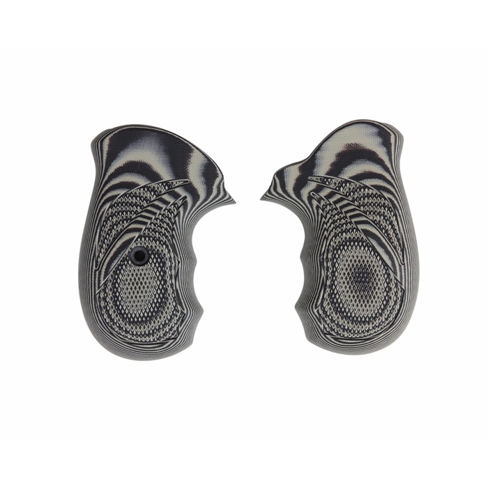 Pachmayr 61161 S&W J Frame G10 Grips Grey/Black Checkered