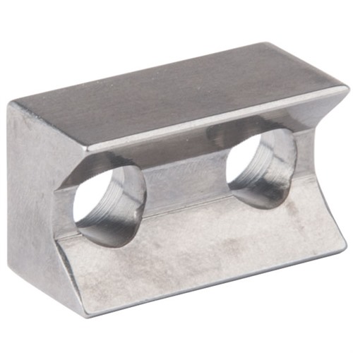 POWER CUSTOM RUGER 10/22 COMPETITION V-BLOCK STAINLESS STEEL SILVER