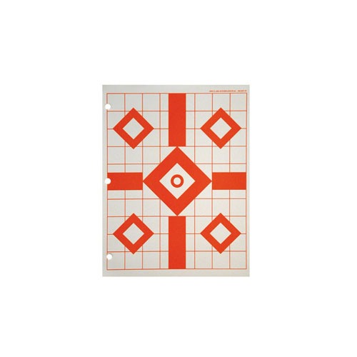 Sinclair INTERNATIONAL FLUORESCENT SIGHT-IN TARGETS 25 PACK