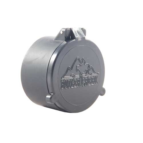 Butler Creek Black Multi-Flex Flip-Open Rifle Scope Lens Cover, 45.7-46.7mm, Waterproof, Airtight, Silent Spring Hinge - Butler Creek