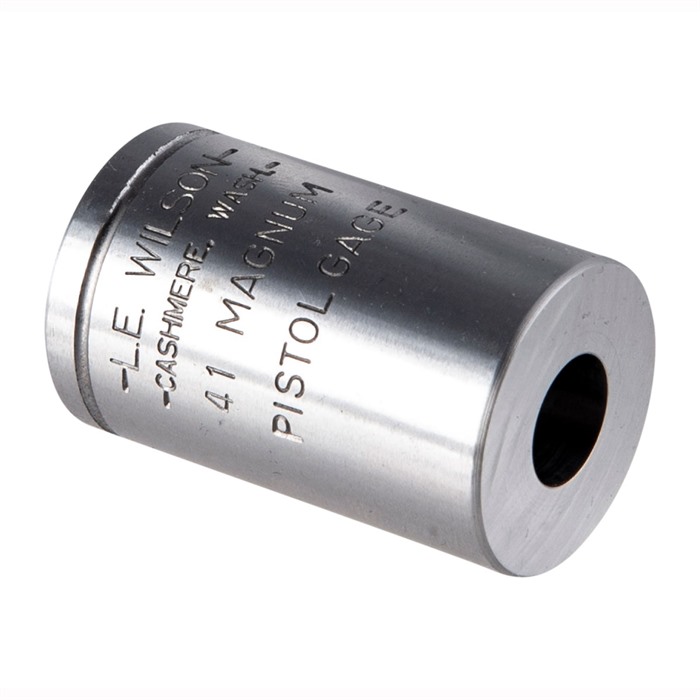 L.E. WILSON PISTOL MAX GAGE 41 MAG