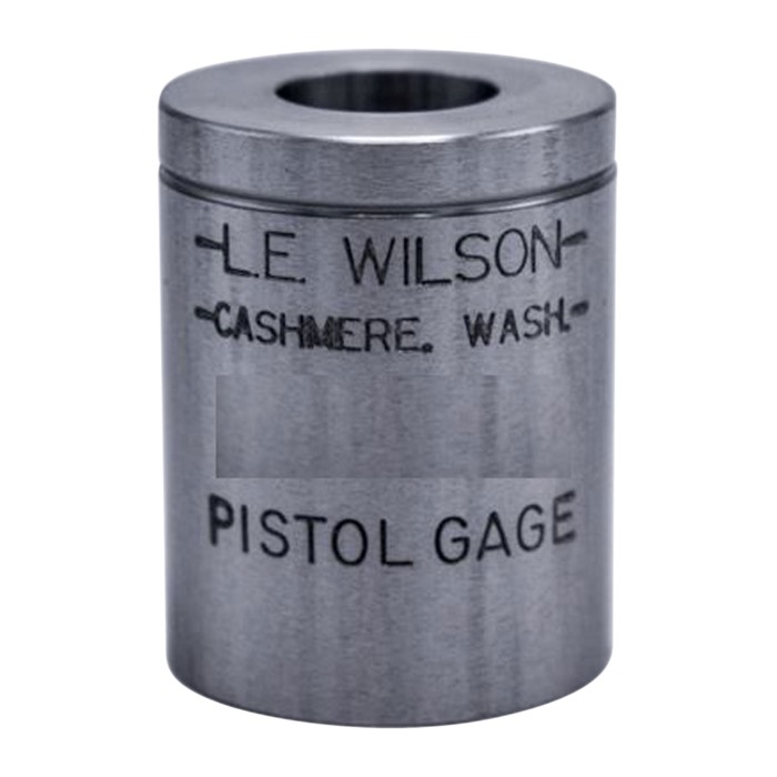 L.E. Wilson PMG-38S Pistol Max Gage .38 Spl, SAAMI Spec, USA Made - L.E. Wilson - 38 Special