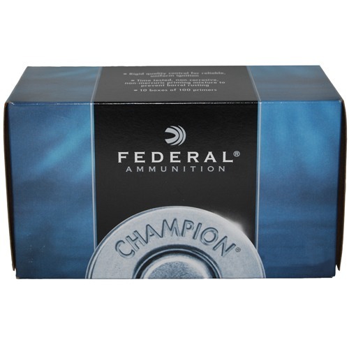 Federal Ammunition CHAMPION SMALL PISTOL PRIMER 100RD/BX