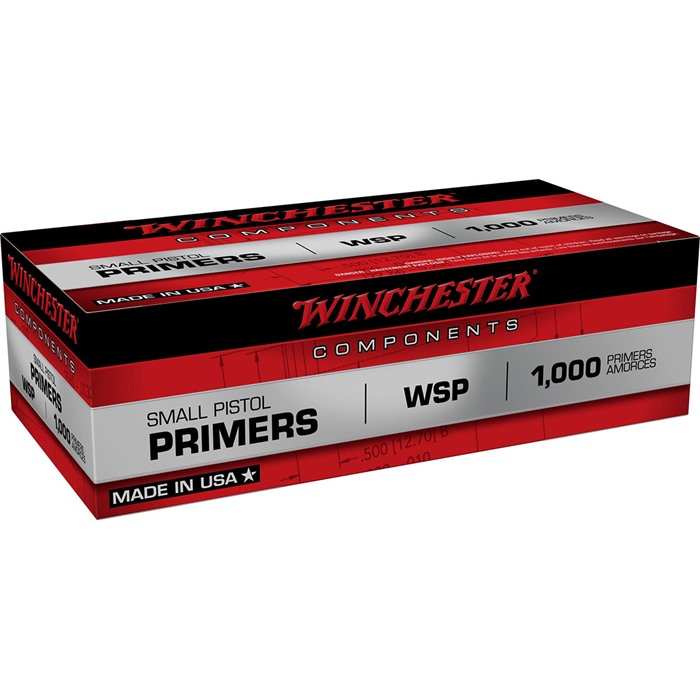 SMALL PISTOL PRIMERS 1,000/BOX