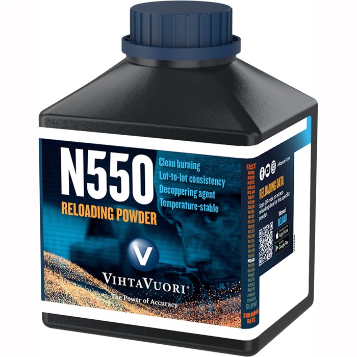 Vihtavuori N550 T11955 High Energy Smokeless Rifle Powder 1 lb