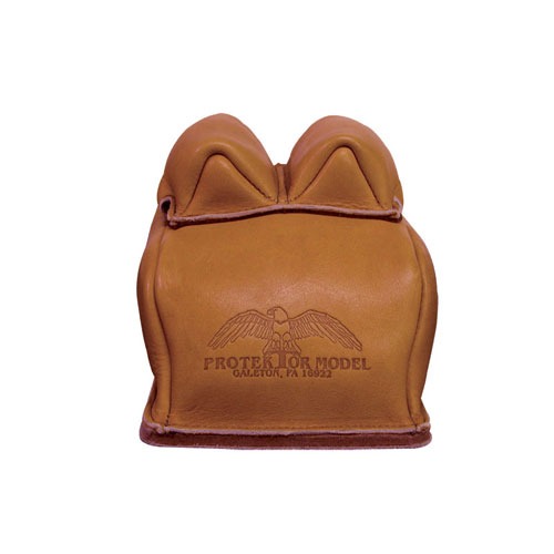 PROTEKTOR ALL LEATHER TWO STITCH BUNNY EAR REAR BAG