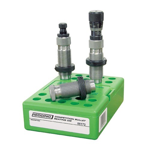 Redding 58172 Competition Pro Carbide Die Set 9mm Luger - Redding Reloading Equipment - 9 MM LUGER