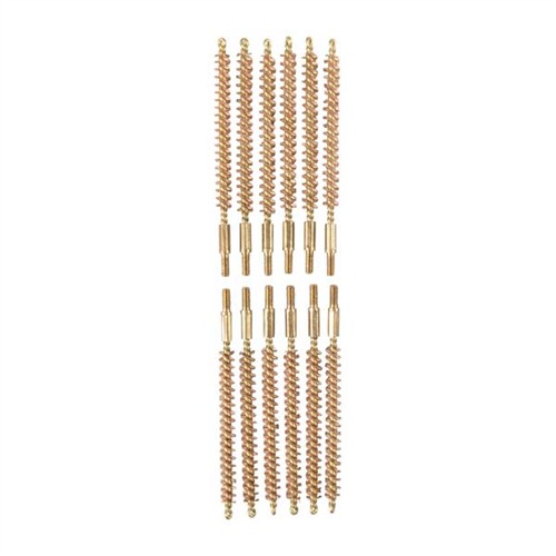 Sinclair 608060400305 20 Caliber Bronze Rifle Brushes 12 Pack