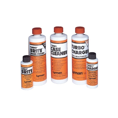 LYMAN TURBO LIQUID CASE CLEANER 16 OZ.