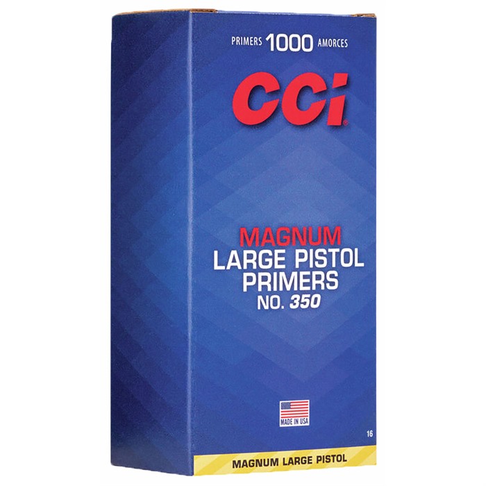 CCI #350 Large Pistol Magnum Primers 1000/Box