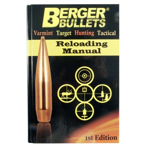 BERGER BULLETS RELOADING MANUAL-1ST EDITION