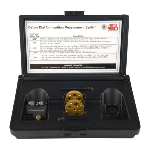 Forster DDKIT Datum Dial Ammo Measurement System Kit