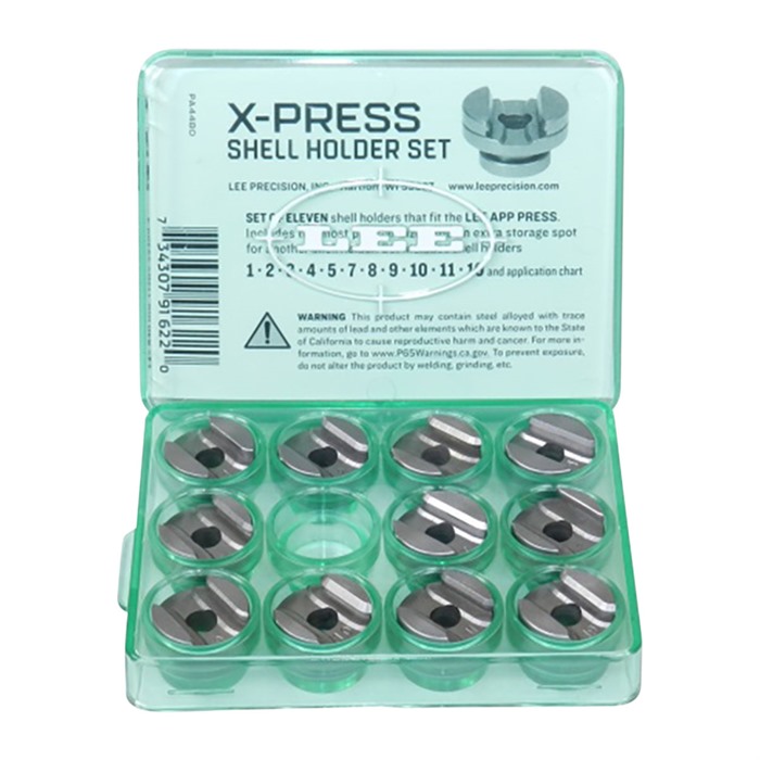 Lee Precision 91622 X-PRESS Universal Shellholder Set