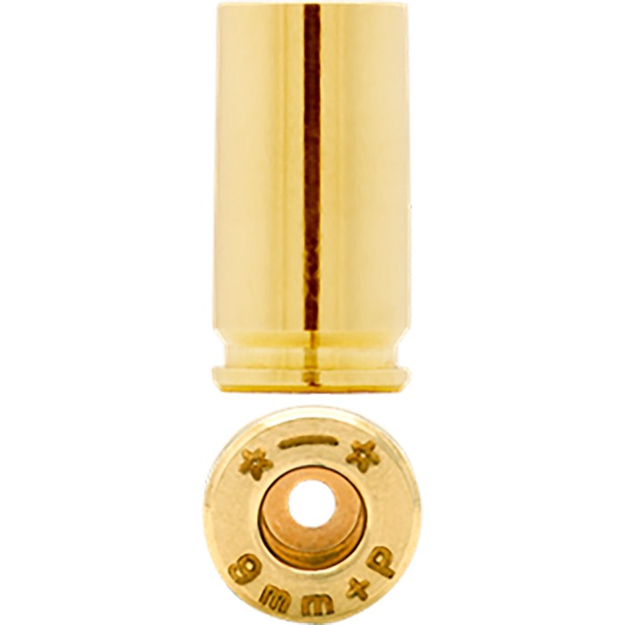 STARLINE 9MM LUGER +P BRASS 100/BAG