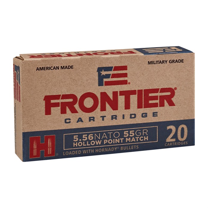 5.56mm Nato 55 Grain 150 Rds Hornady Ammo