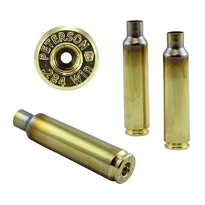 Peterson PCC284W 284 Winchester Brass 50/Box