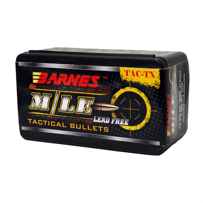 BARNES BULLETS TAC-TX 30 CAL (0.308") M/LE PTFB 110GR 50/BOX