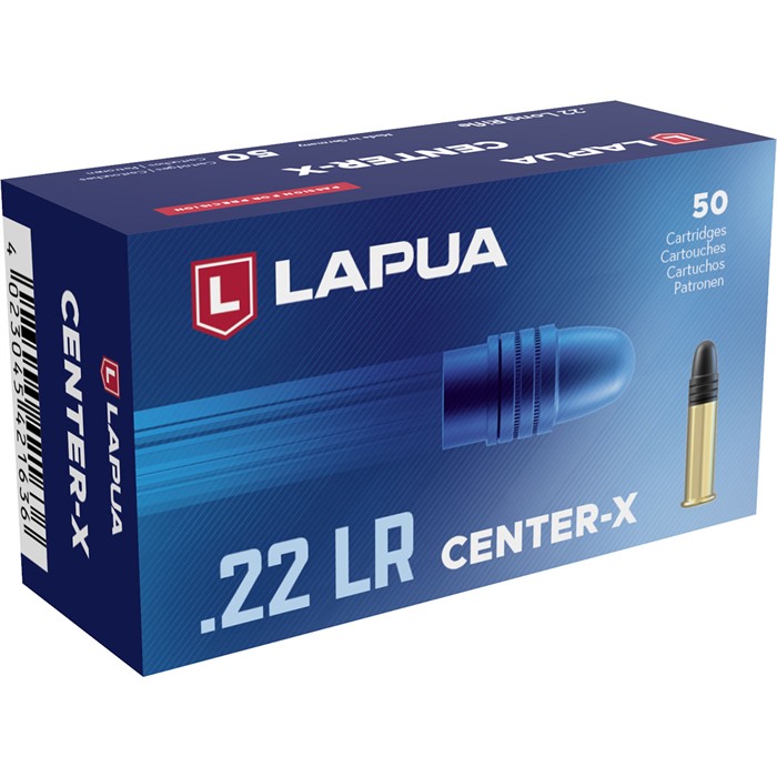 Lapua 22 LONG RIFLE 40GR LEAD ROUND NOSE 50/BOX