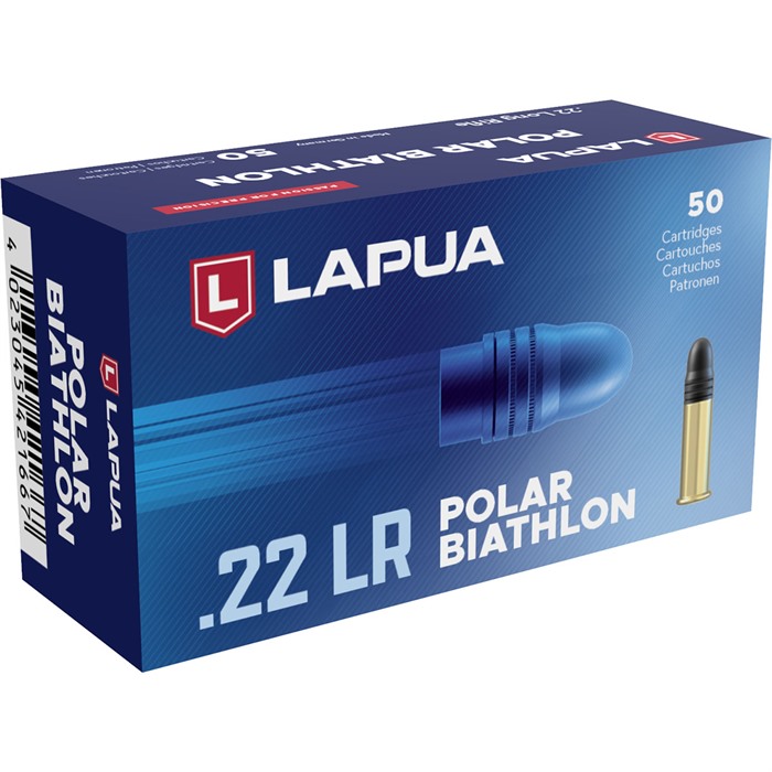 Lapua 22 LONG RIFLE 40GR LEAD ROUND NOSE 50/BOX