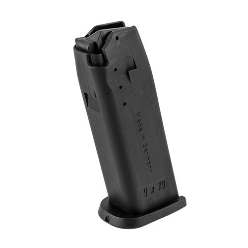 Heckler & Koch 214305S 9mm USP Full Size Magazine 15 Rounds Matte Black