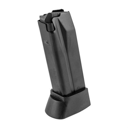 HK USP45/HK45 Compact 10rd Extended Magazine, .45 ACP, Durable Polymer/Steel, Black Finish, 234268S