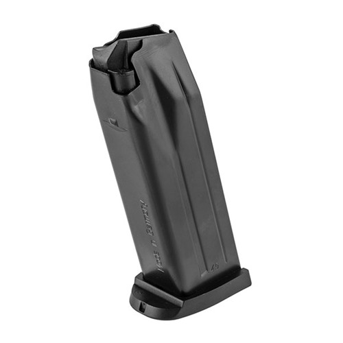 High-Quality HK Mark 23 Magazine, 12-Round Capacity, .45 ACP Caliber, Steel Body, Maritime Black Finish