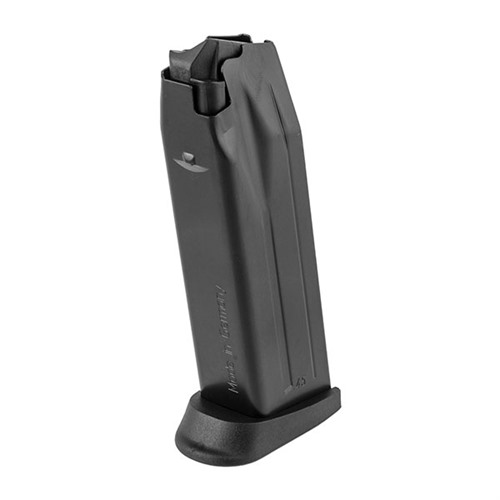 Heckler & Koch USP45 Extended Floorplate 12-Round Magazine, .45 ACP, Durable Steel, Black Finish, 215957